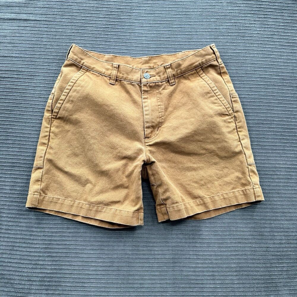 Patagonia Men's Tan Flat Front Shorts